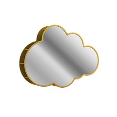 Nuvola Wall Mirror in Powder-Coated Aluminum by altreforme
