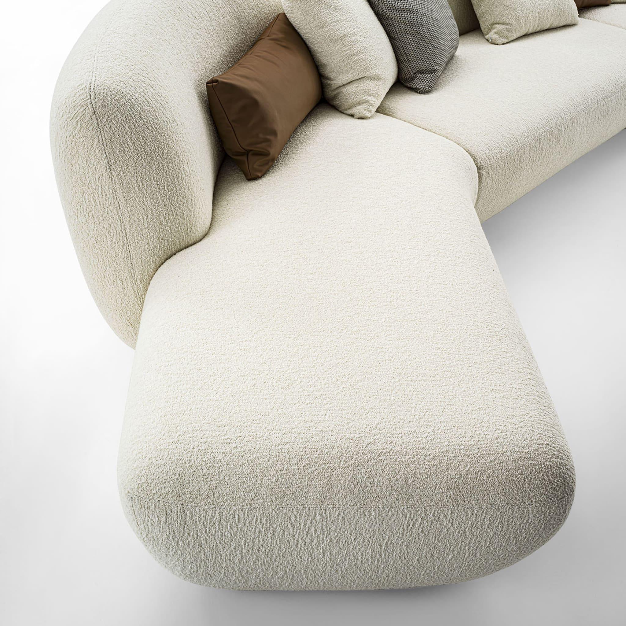 Contemporary Nuvola White Modular Sofa For Sale