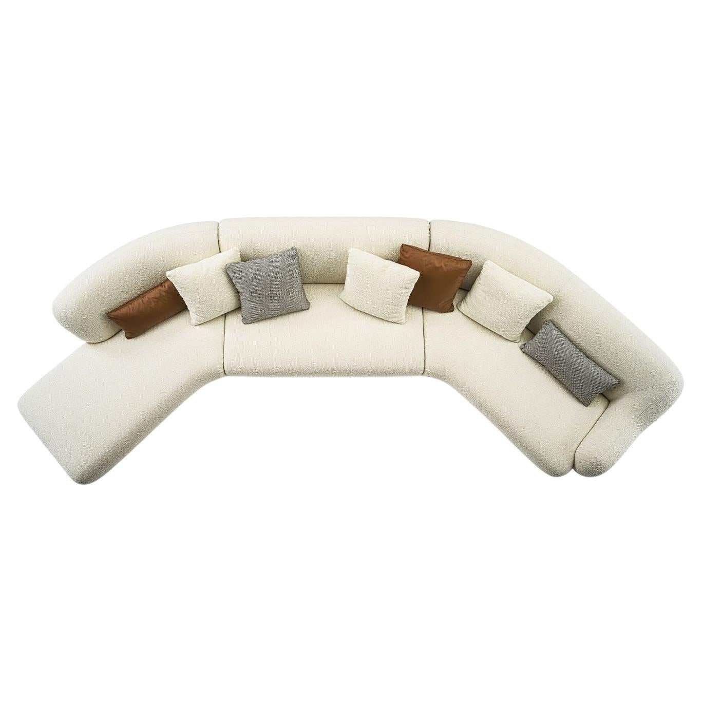 Nuvola White Modular Sofa For Sale