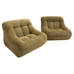 Vintage Nuvolone Armchairs by Rino Maturi for Mimo, Attributed to
