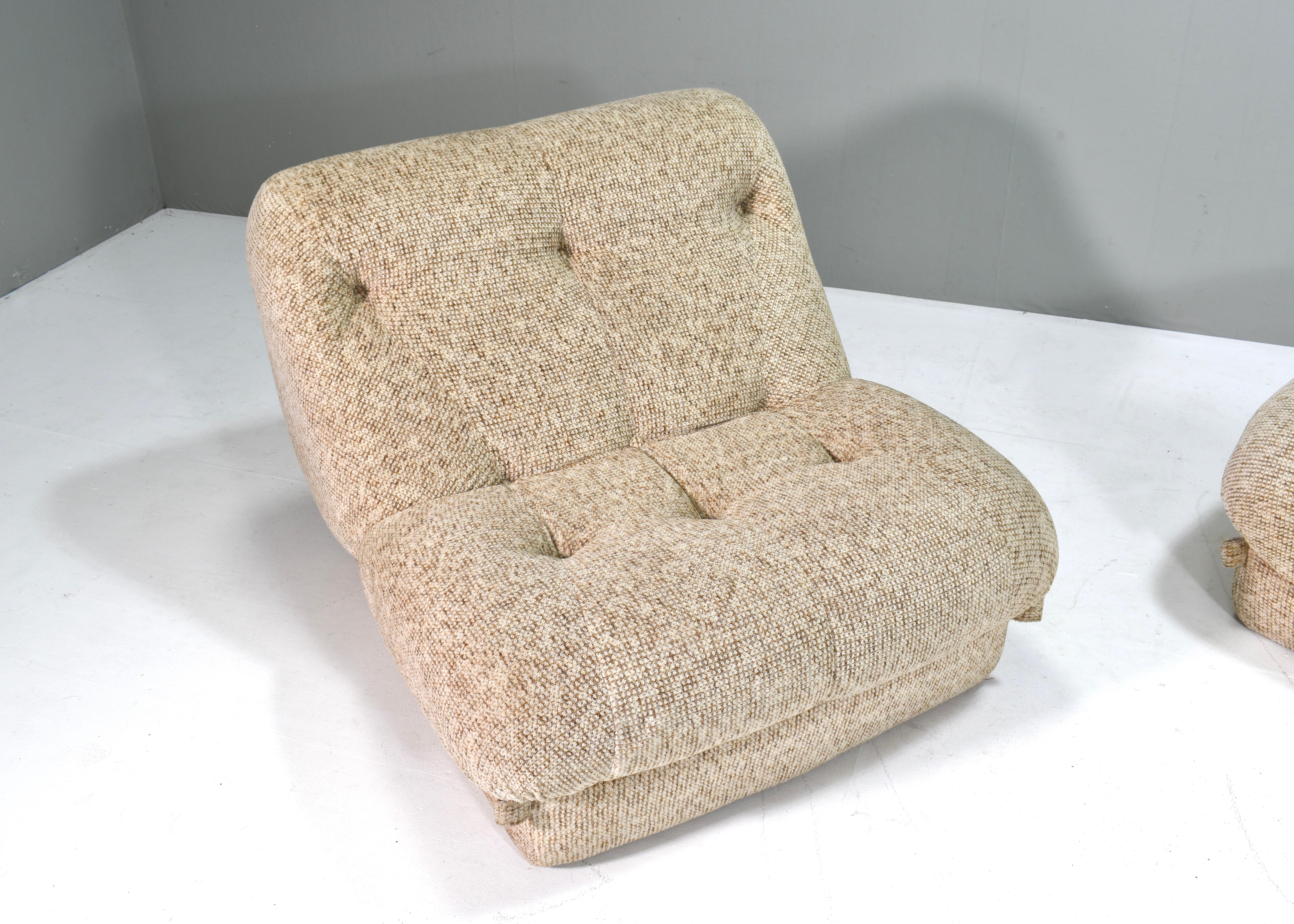Nuvolone Lounge Chair di Rino Maturi per Mimo Padova - Italia, circa 1970 In condizioni buone a Pijnacker, Zuid-Holland