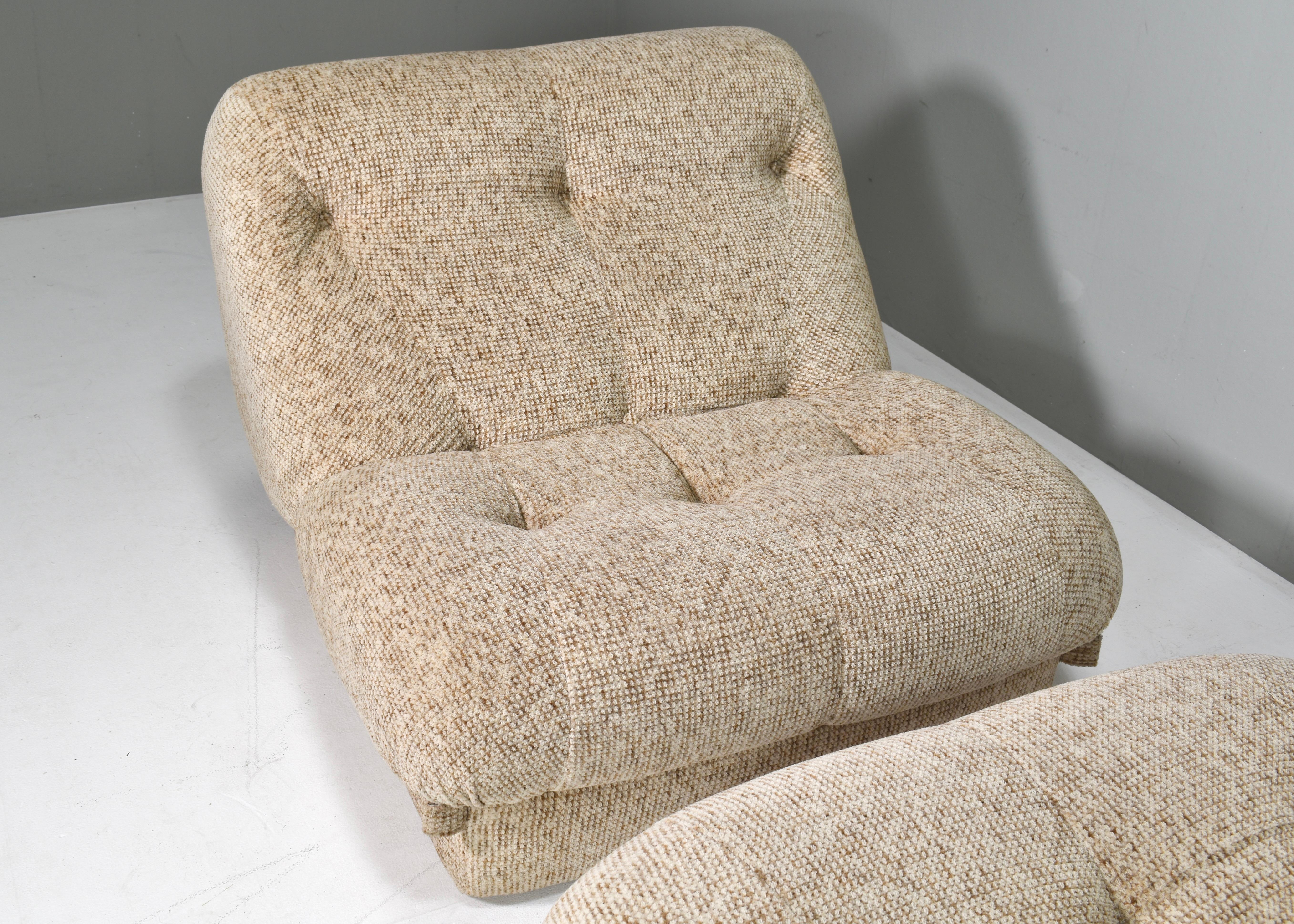 Nuvolone Lounge Chair di Rino Maturi per Mimo Padova - Italia, circa 1970 1