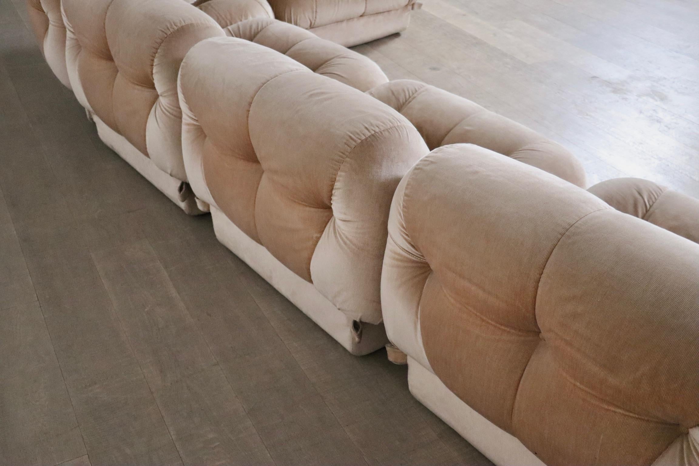 Sofá modular Nuvolone de Rino Maturi para Mimo Padova, años 70 en venta 6
