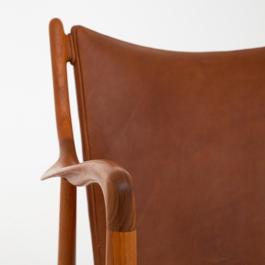 Oiled NV 45 Easy Chair in Teak by Finn Juhl
