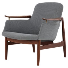 NV 53 Easy chair in solid teak by Finn Juhl, 1953