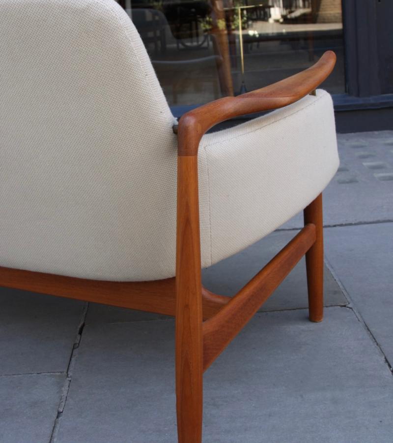 Teak NV53 Two Seater Sofa by Finn Juhl For Sale