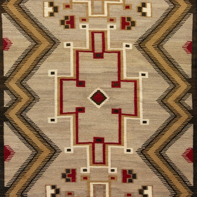 Navajo Crystal Area Weaving For Sale at 1stdibs