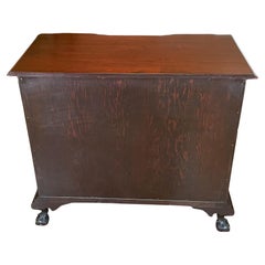 NVIN0388 Mahogany Ball and Claw Blockfront Chest of Drawers