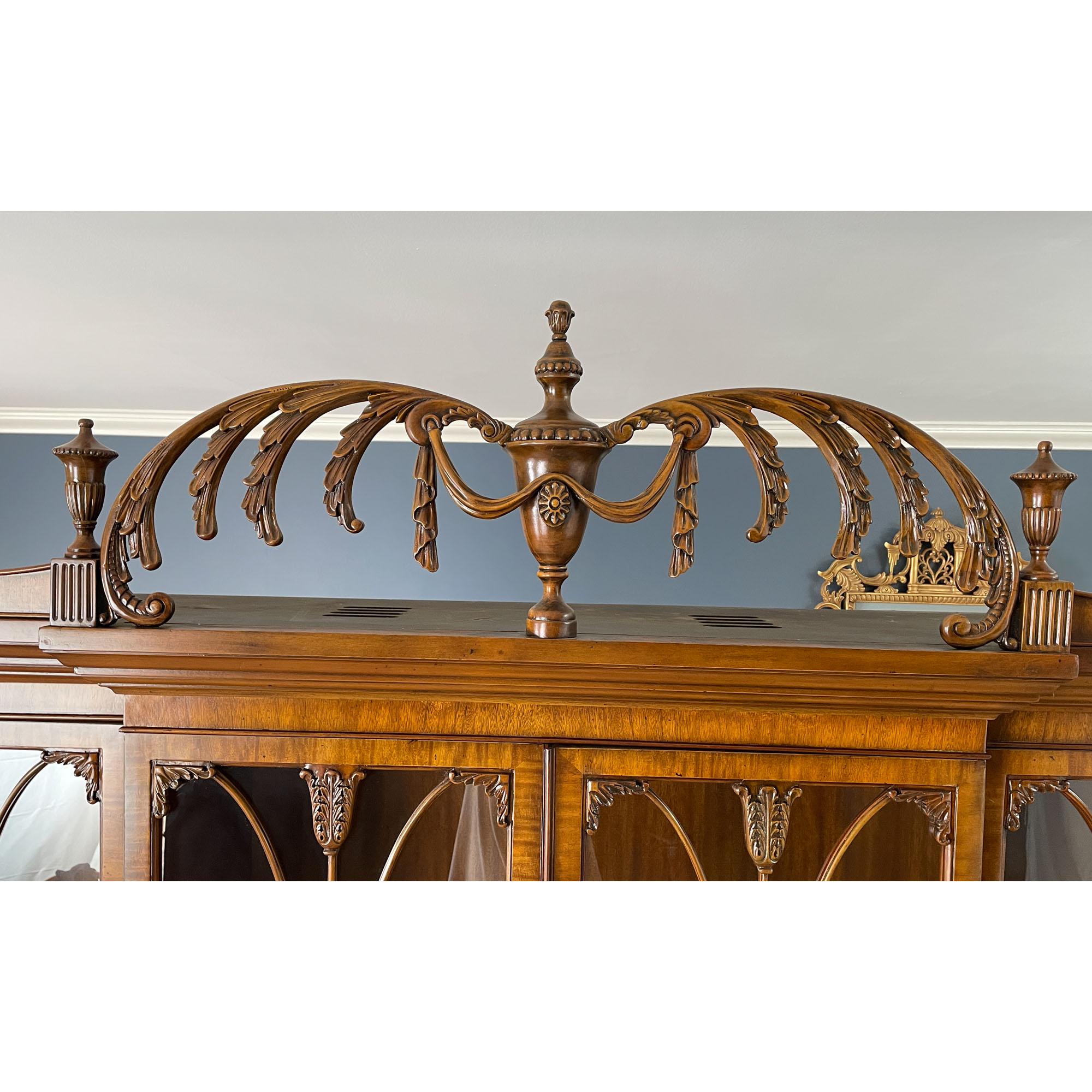 NVIN0451 Vintage Oak Globe Wernicke Bookcase For Sale 10