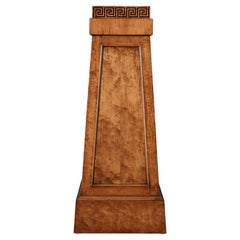 NVIN0457 Pedestal Alto Vintage Burled