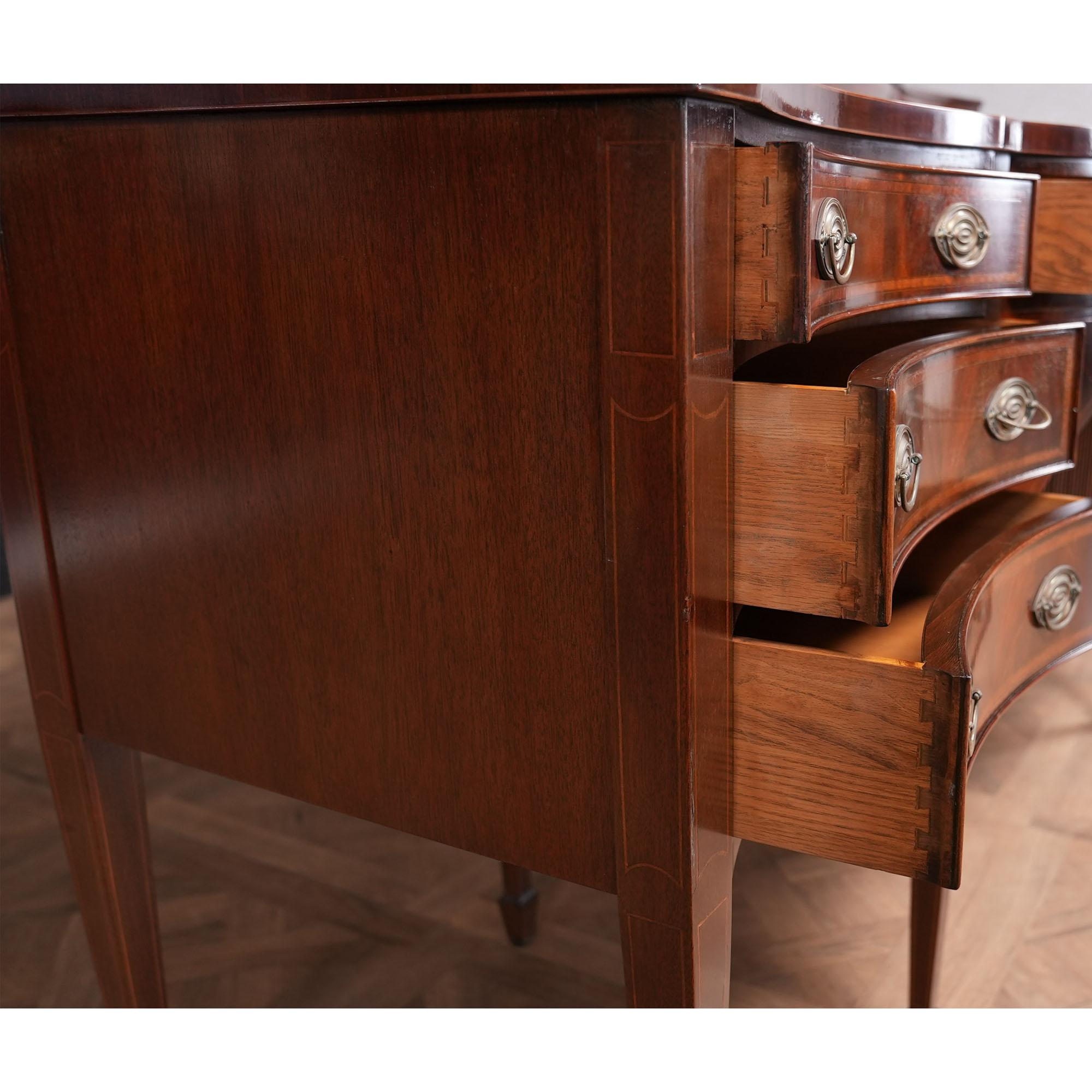 Late 20th Century NVIN0475 Vintage Irwin Sideboard For Sale