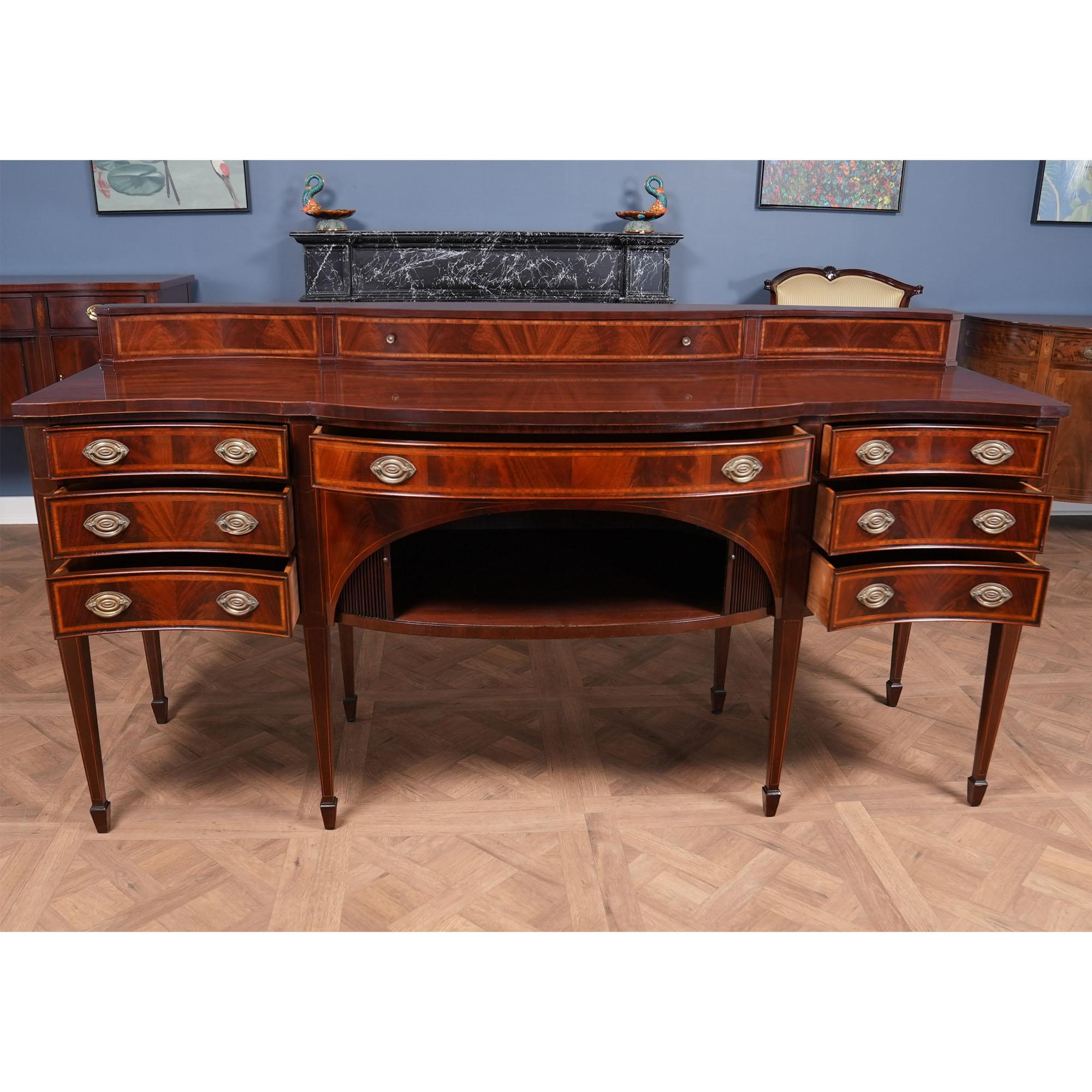 Mahogany NVIN0475 Vintage Irwin Sideboard For Sale