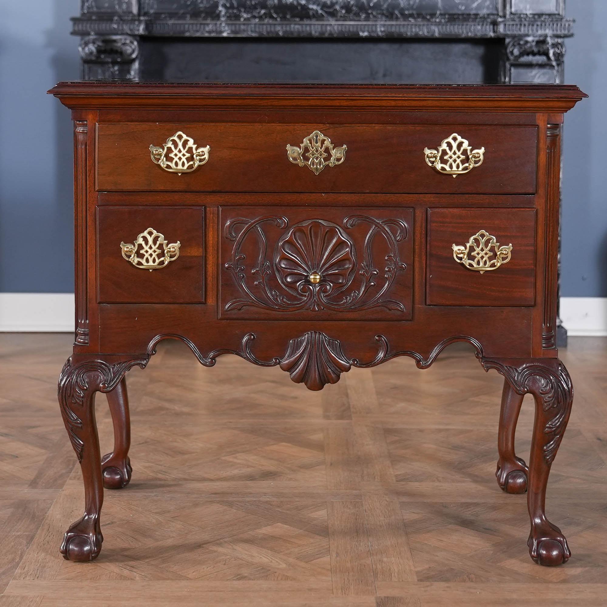 From Niagara Furniture a Councill Vintage Mahogany Low Boy in excellent condition.

Simple yet sophisticated this beautiful Councill Vintage Mahogany Low Boy has everything going for it and is a classic 18th Century shape. Traditionally used as a