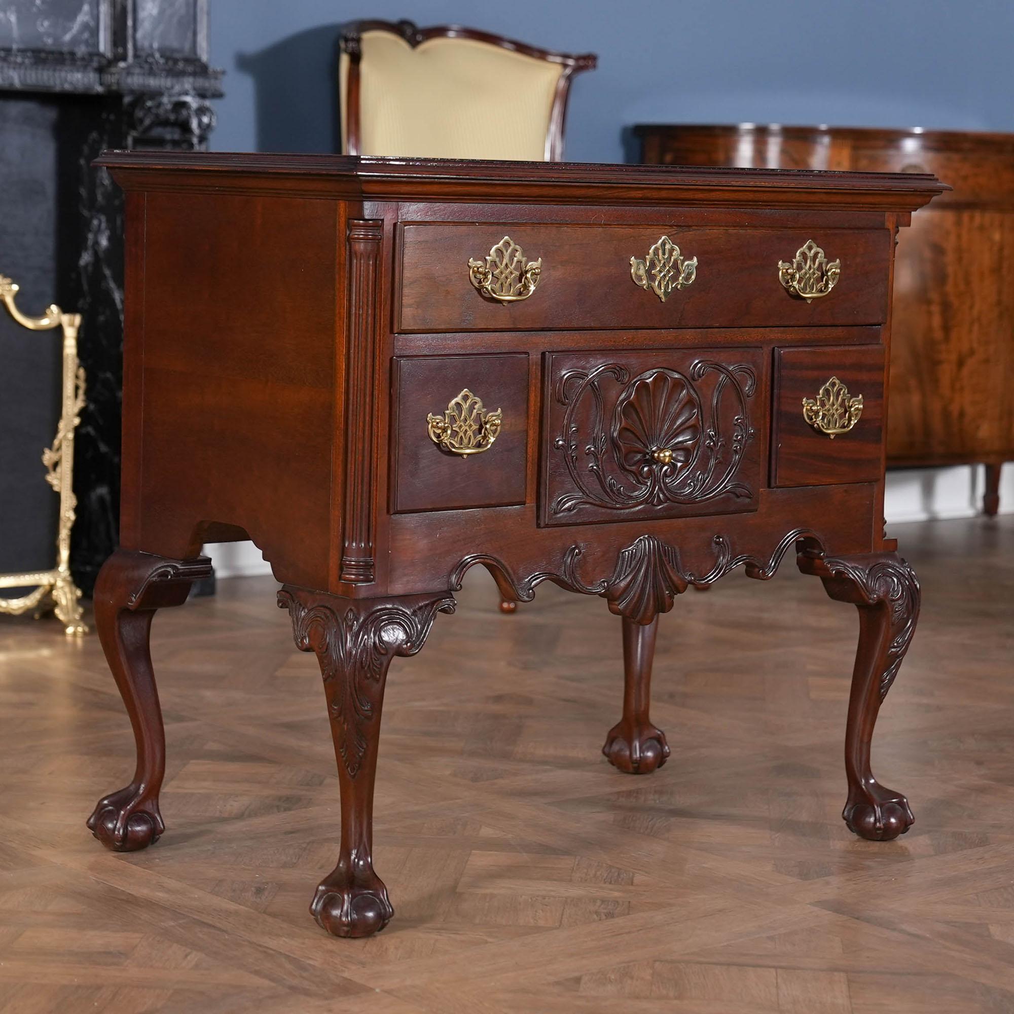 Renaissance NVIN0488 Councill Vintage Mahogany Low Boy For Sale