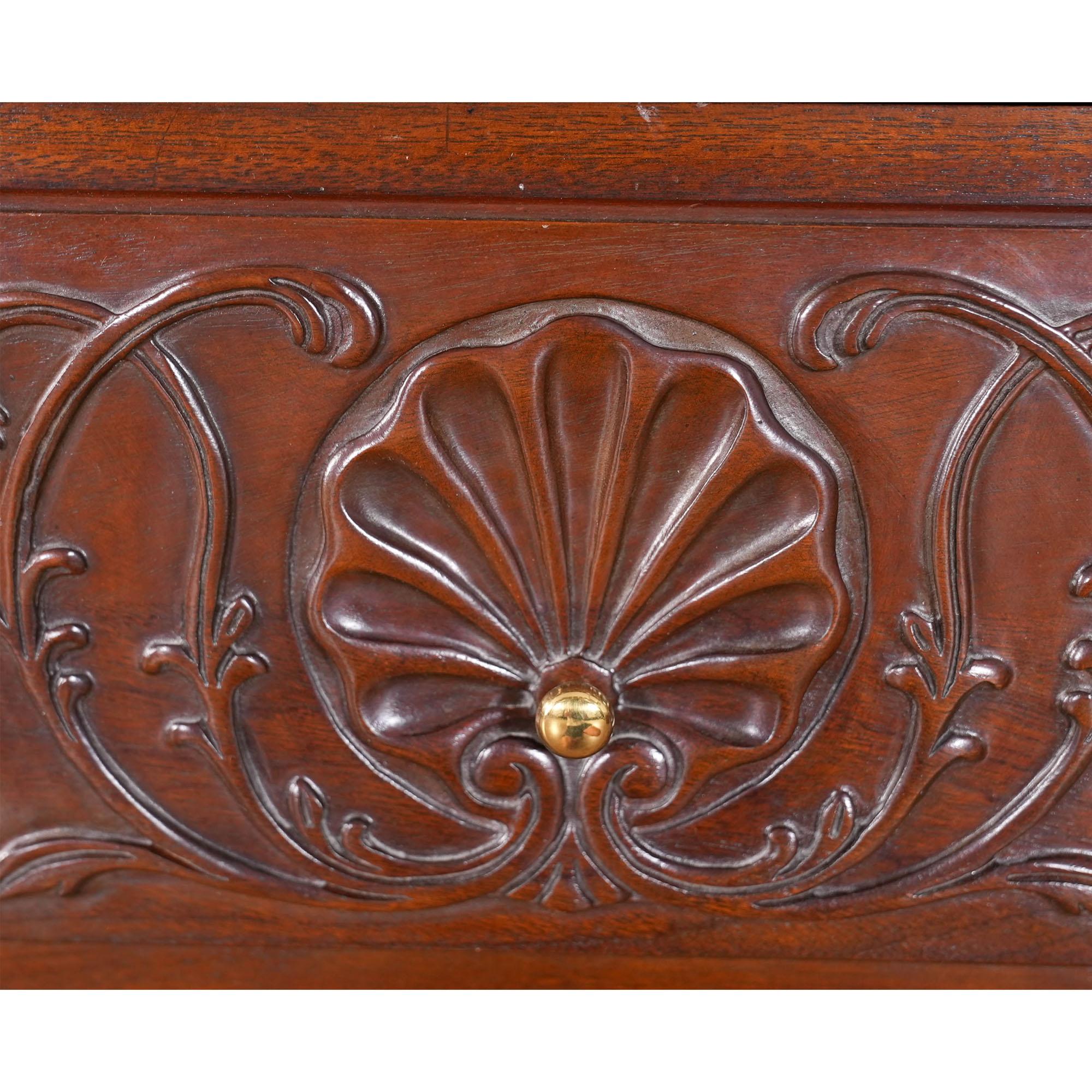 NVIN0488 Councill Vintage Mahogany Low Boy In Good Condition For Sale In Annville, PA