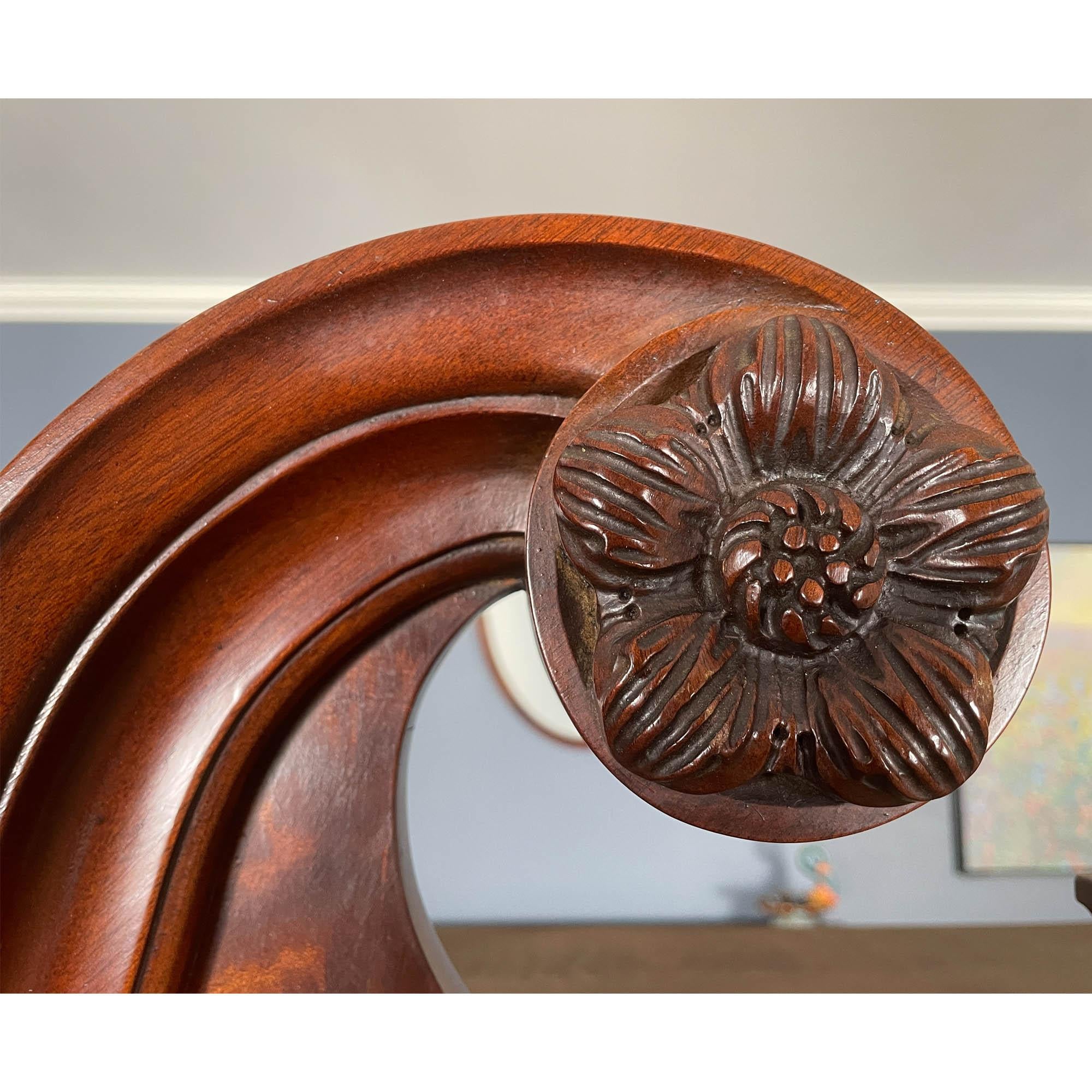 NVIN0509 Vintage Mahogany High Chest For Sale 1