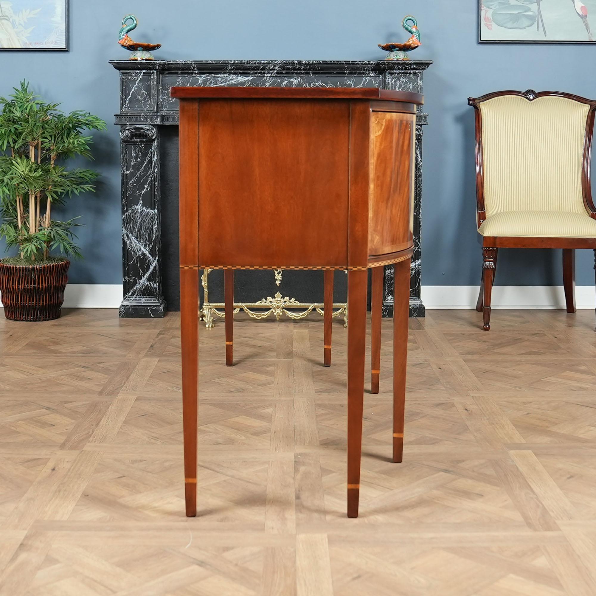 NVIN0512 Councill Vintage Inlaid Mahogany Sideboard For Sale 7
