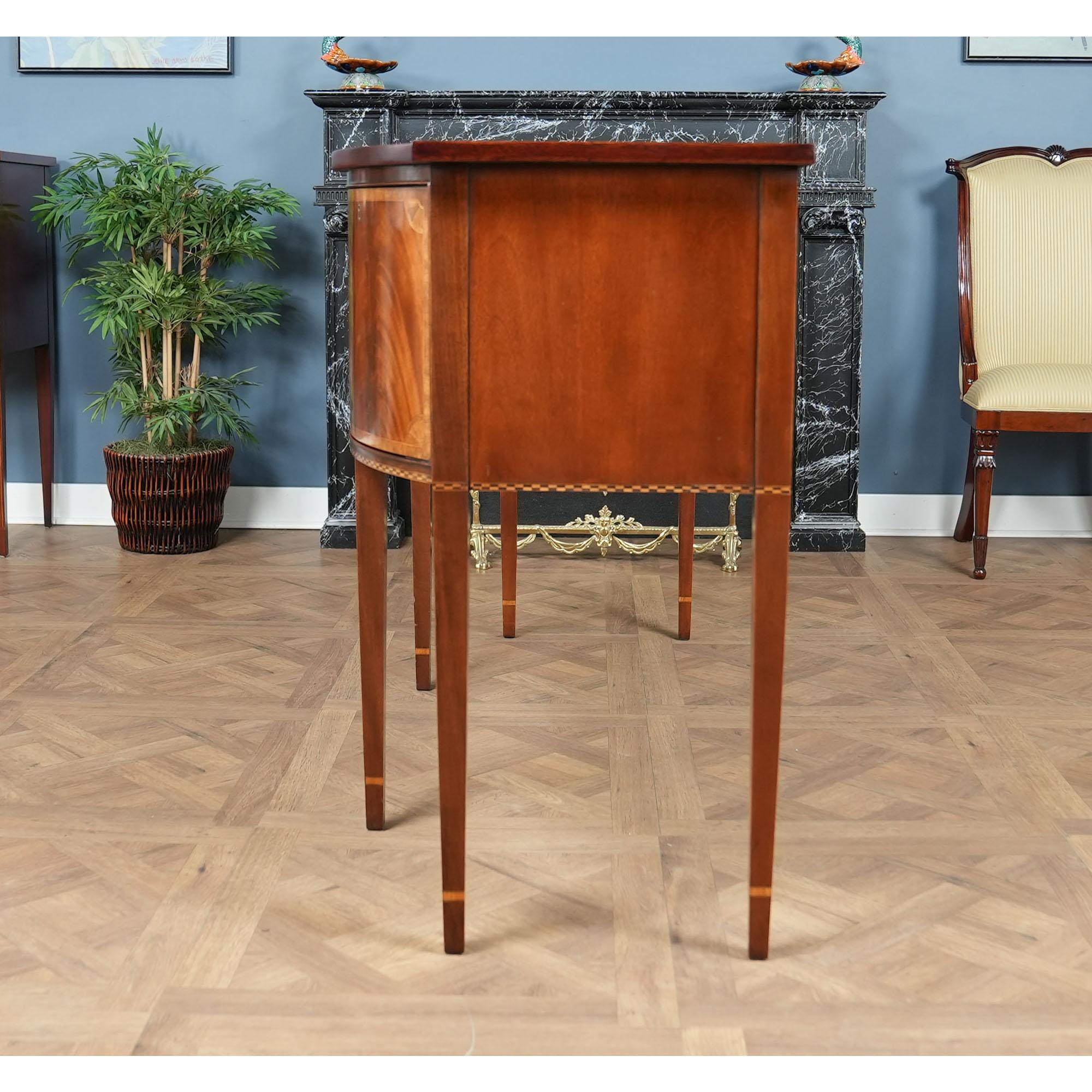 NVIN0512 Councill Vintage Inlaid Mahogany Sideboard For Sale 8
