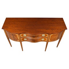 NVIN0512 Councill Buffet vintage en acajou marqueté