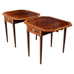 NVIN0513 PAIR Vintage COUNCILL Pembroke Tables
