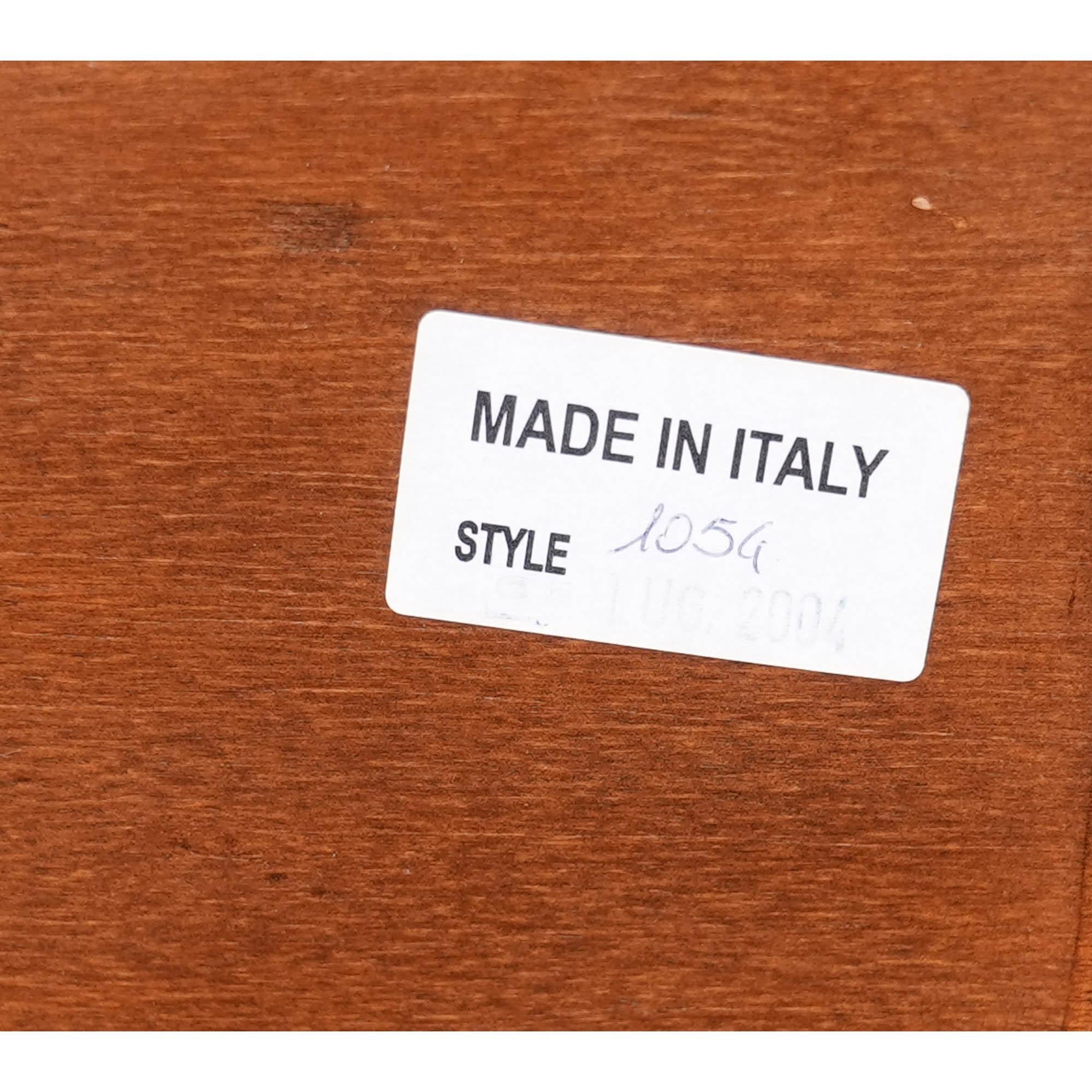 NVIN0515 Italian Inlaid Mahogany Console Table For Sale 4