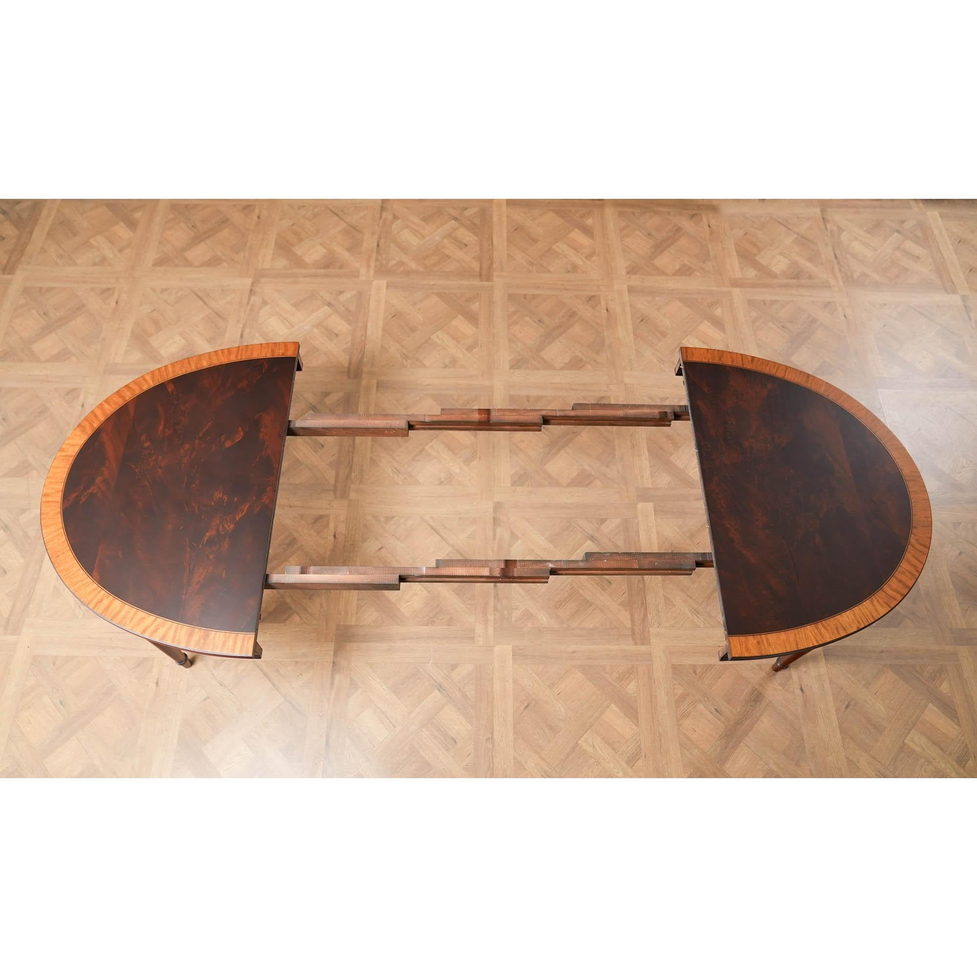 NVIN0523 Table de salle à manger ovale Vintage Millender en vente 5