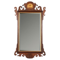 NVIN0528 Miroir Vintage Henkel Harris Acajou