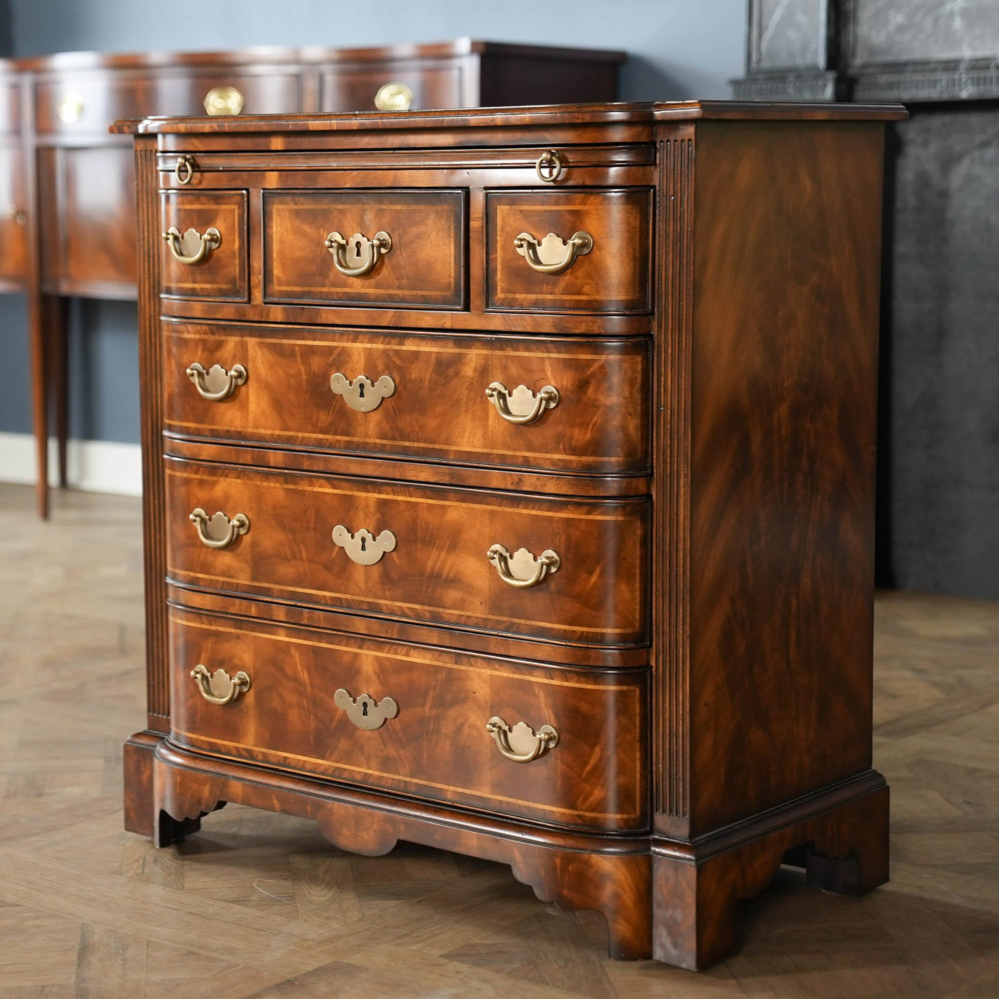 NVIN0531 PAIR Vintage Theodore Alexander Gentleman’s Chests For Sale 4