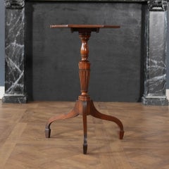 NVIN0532 PAIR Mahogany Tilt Top Tables