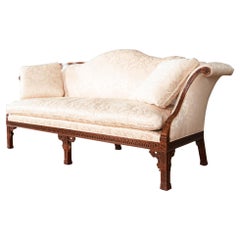 NVIN0534 Vintage Hickory Chair Sofa