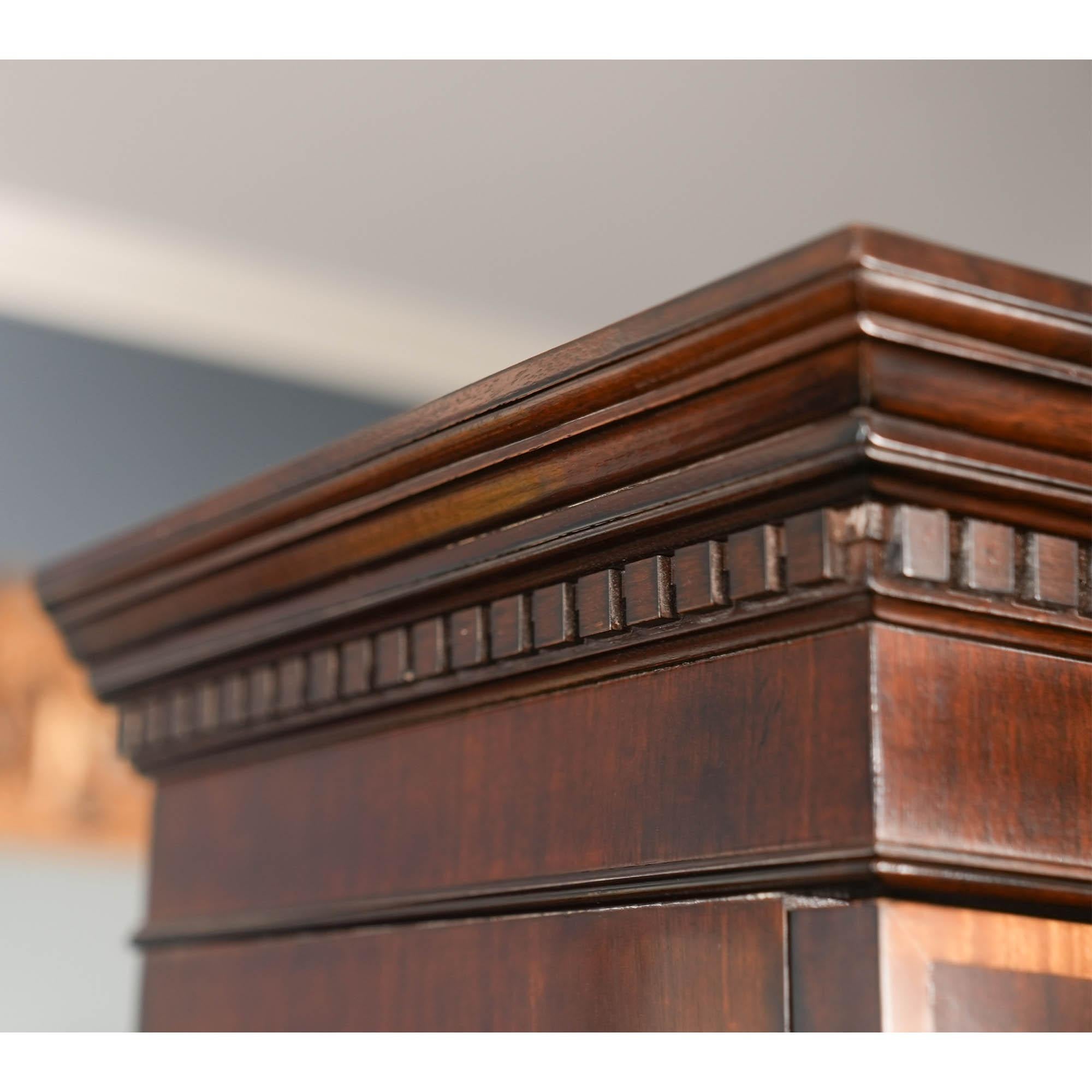 NVIN0540 Vintage Councill Furniture Breakfront For Sale 6