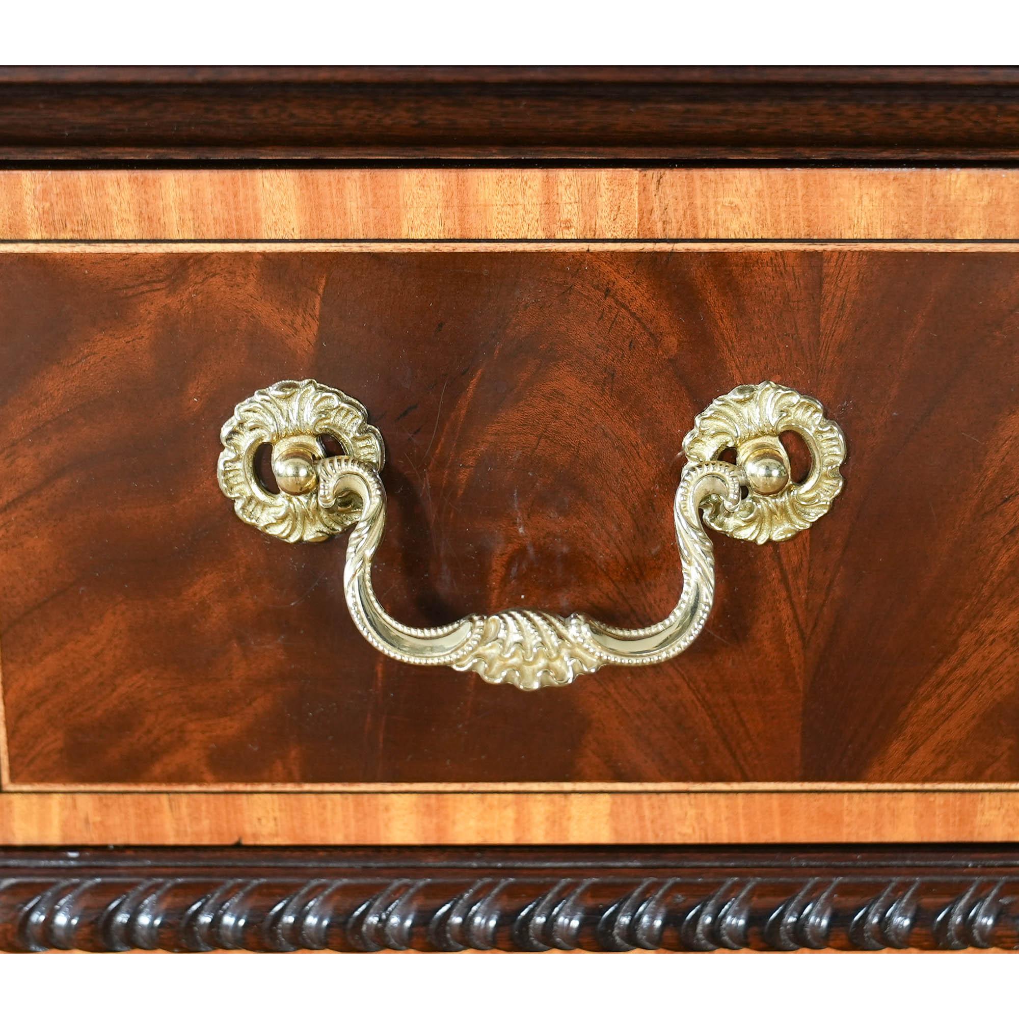 NVIN0540 Vintage Councill Furniture Breakfront For Sale 7