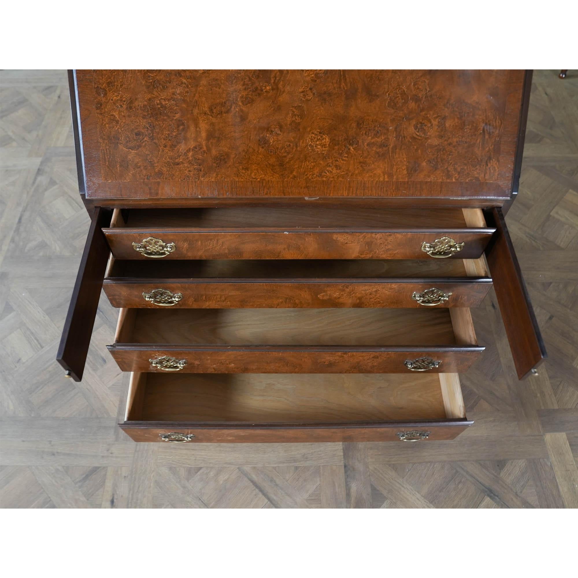 Renaissance NVIN0544 Vintage Hickory Furniture Secretary Desk For Sale