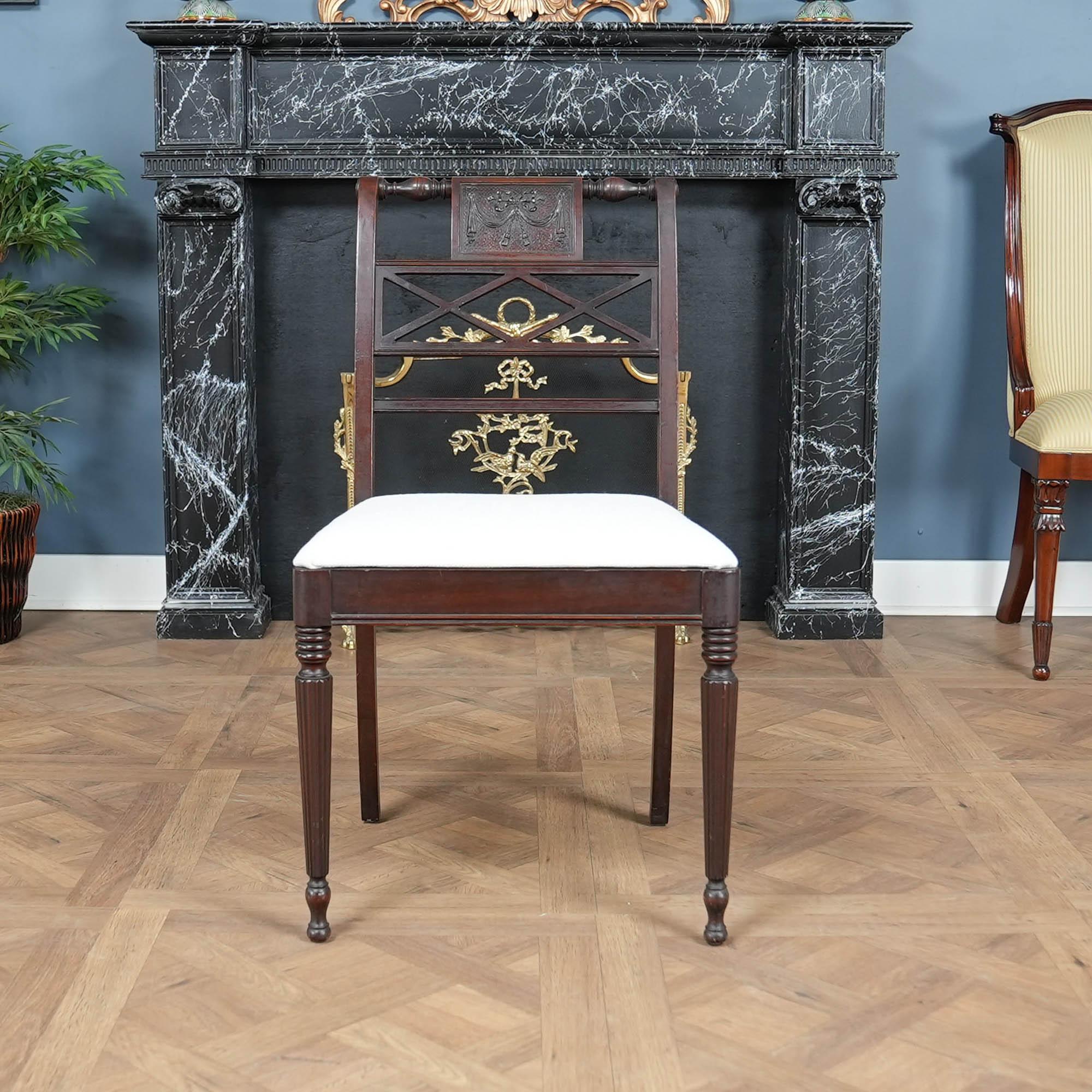 NVIN0571 Ensemble ancien de 6 chaises de style Feder en vente 6