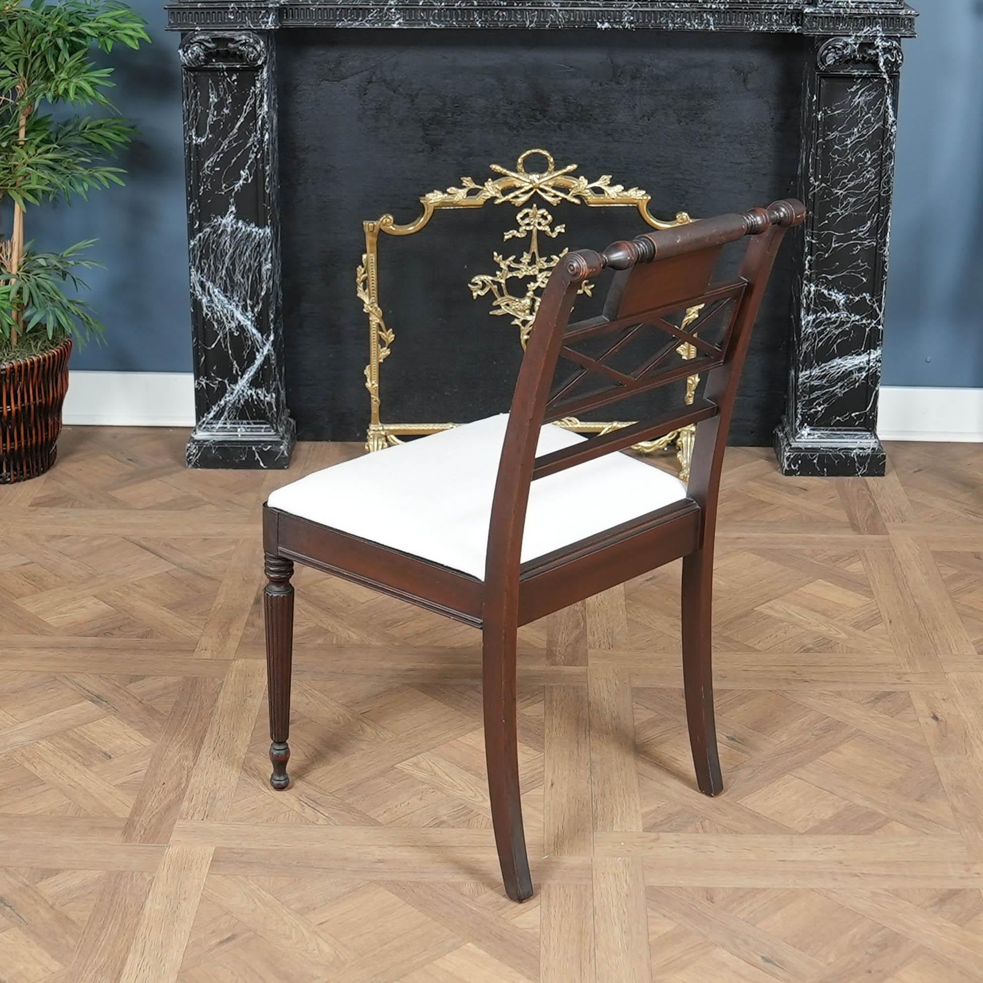 NVIN0571 Ensemble ancien de 6 chaises de style Feder en vente 8