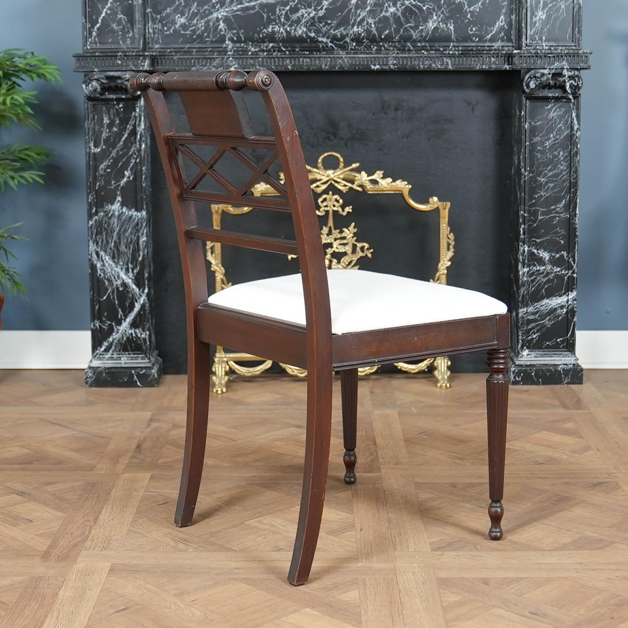 NVIN0571 Ensemble ancien de 6 chaises de style Feder en vente 10