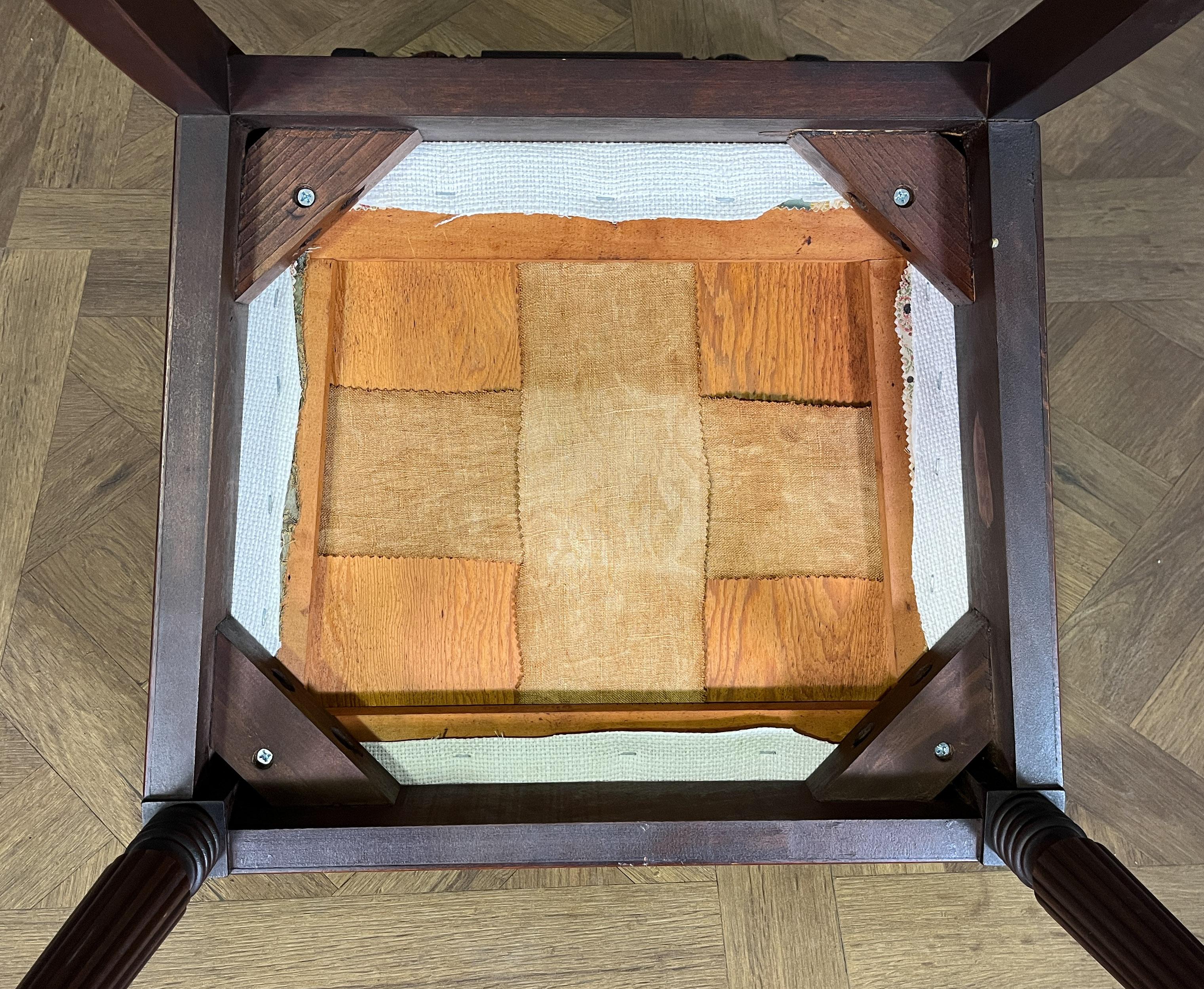 NVIN0571 Ensemble ancien de 6 chaises de style Feder en vente 13