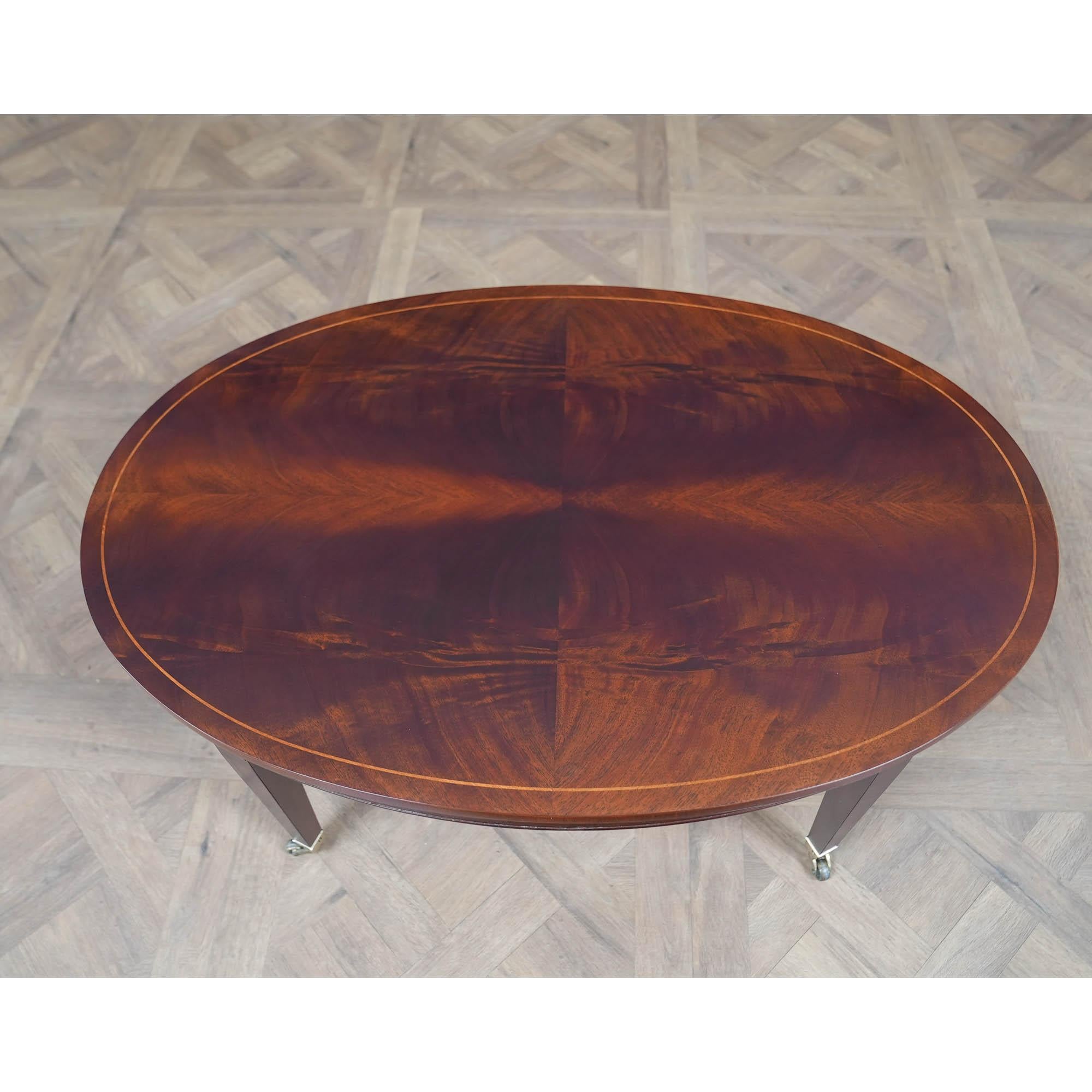 Hand-Carved NVIN0572 Vintage Baker Cocktail Table For Sale