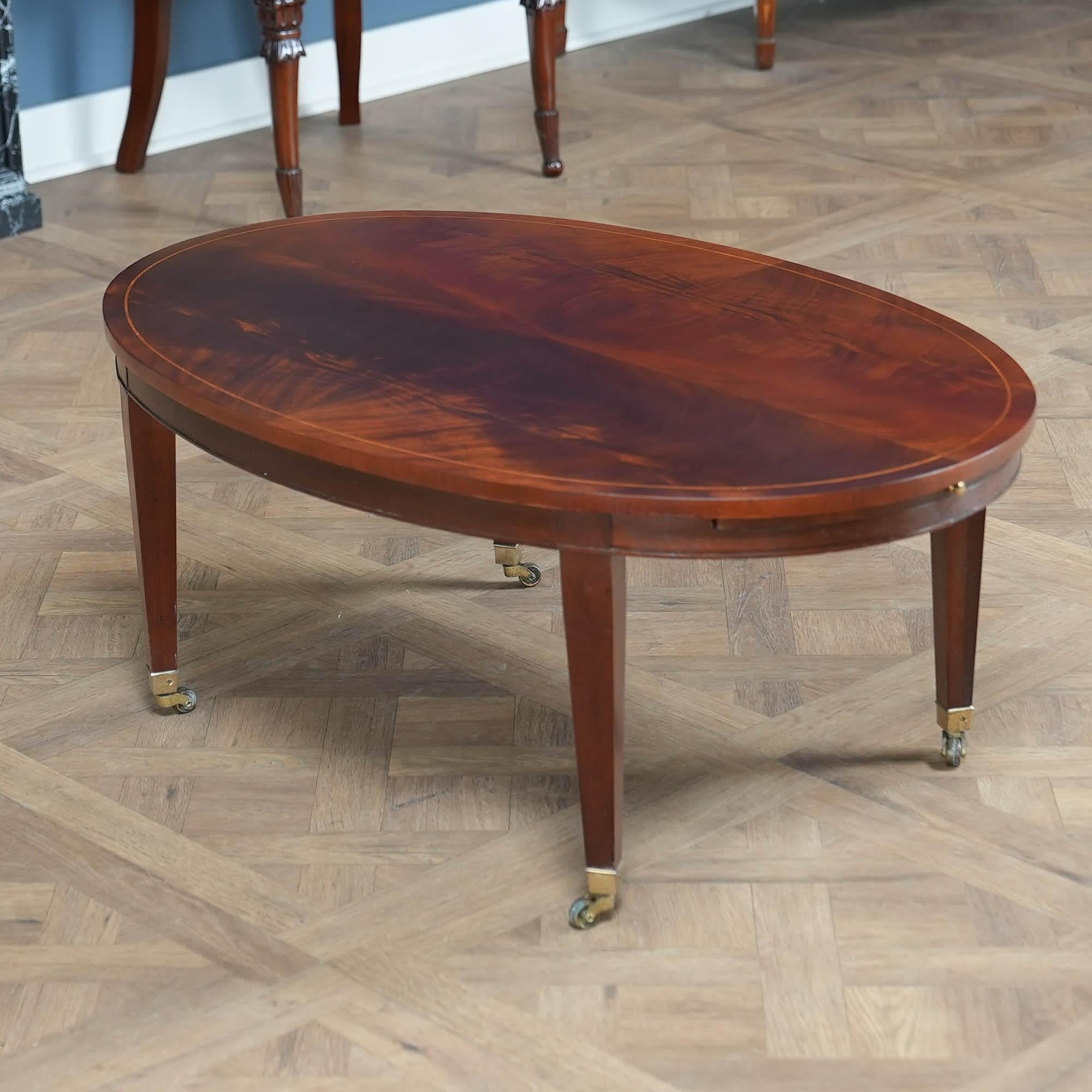 NVIN0572 Vintage Baker Cocktail Table For Sale 1