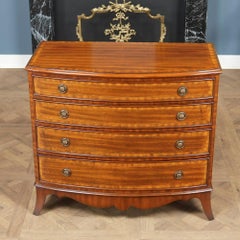 NVIN0620 Vintage Maitland Smith Banded Chest of Drawers