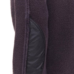 NVY Nick Wooster United Arrow Reversed textured inside out washed sweater S