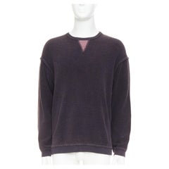 NVY Nick Wooster United Arrow Reversed textured inside out washed sweater S