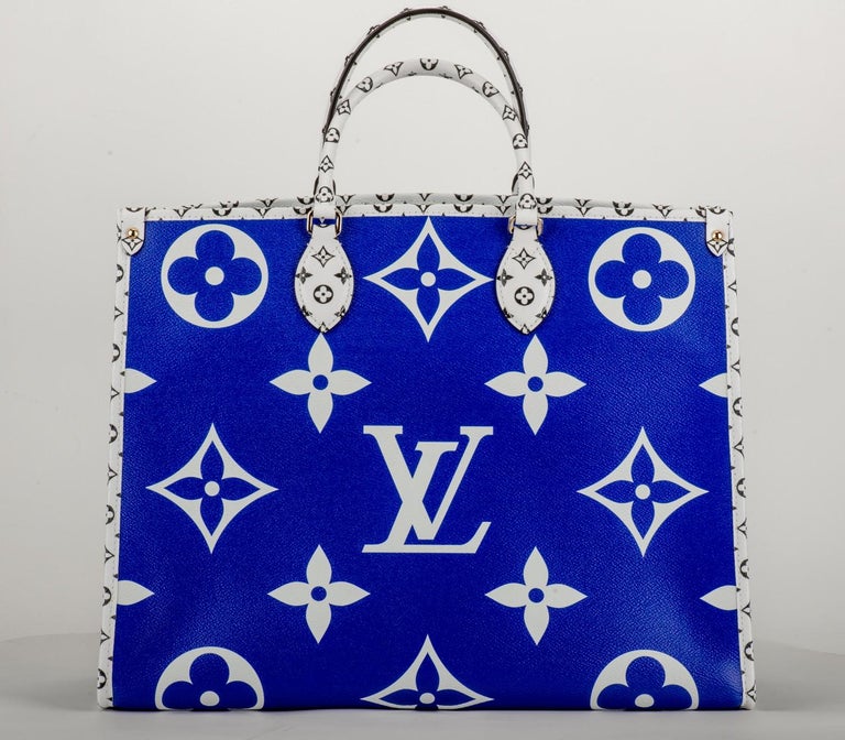 Nw in Box Louis Vuitton Limited Edition On The Go St. Tropez Bag For Sale at 1stdibs