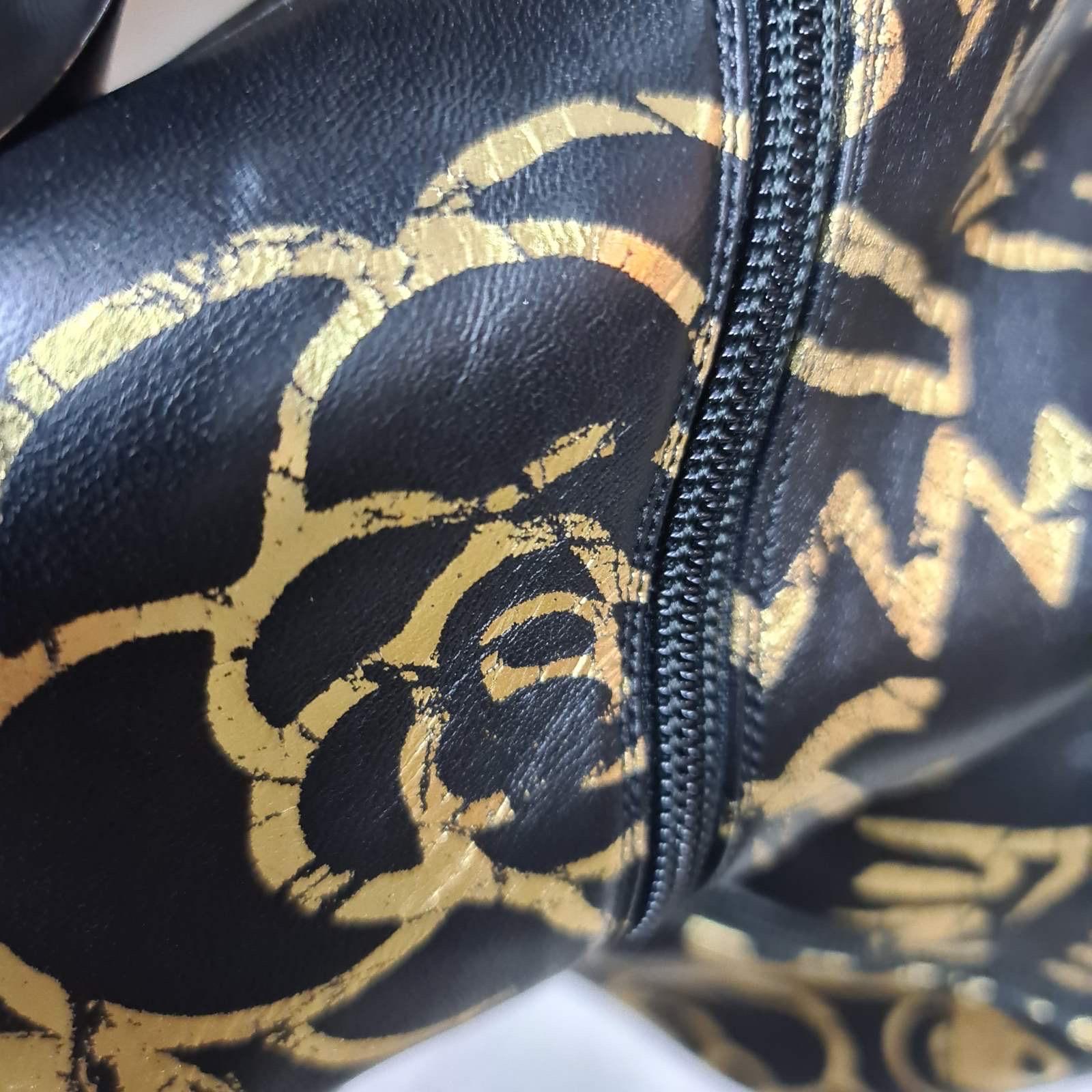 De las mujeres NWOB Chanel 2019 París-Nueva York Graffiti Botines Botines Sz.40.5 en venta
