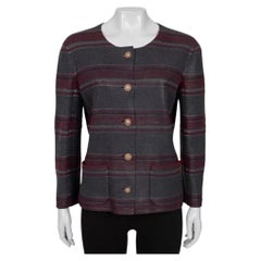 NWOT Chanel Dallas Cashmere Collarless Jacket - FR46/3XL