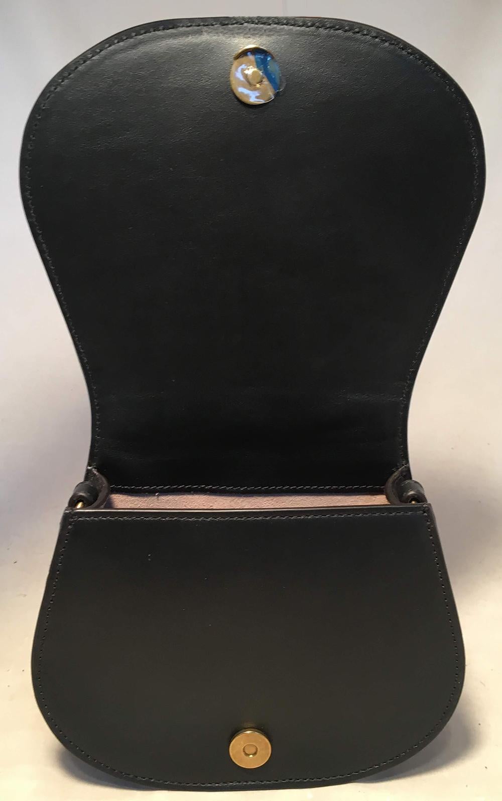 NWOT Chloe Nile Small Black Leather Bracelet Bag 5