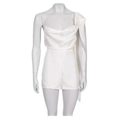 NWOT Christian Dior White Open Back Jumpsuit - Size XS/34