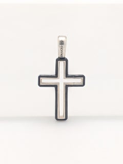 Nwot David Yurman Forged Carbon Cross Pendant
