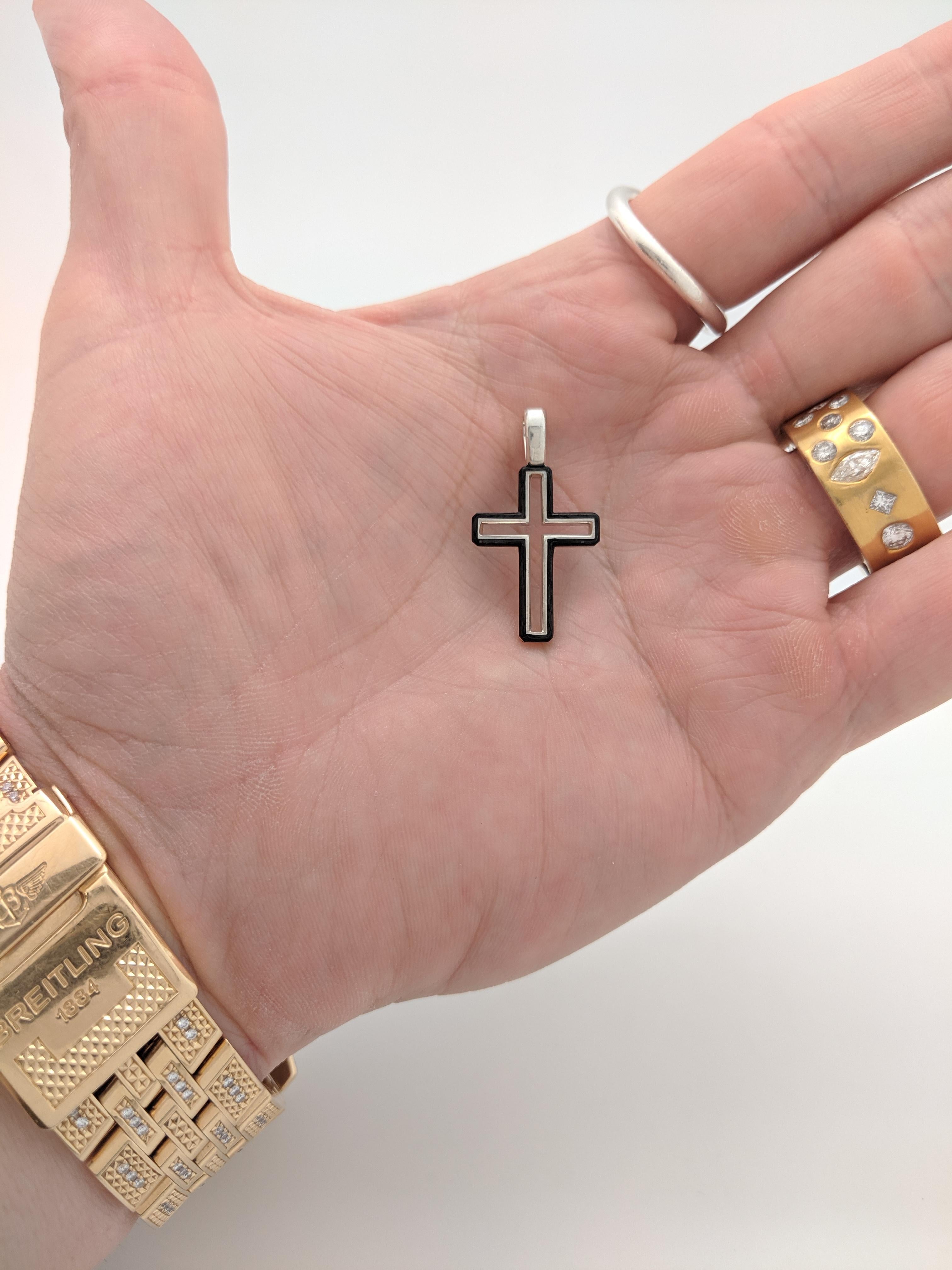 David yurman hotsell forged carbon cross