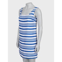 NWOT Dolce & Gabbana: miniabito chic a righe con linea ad A, taglia XS